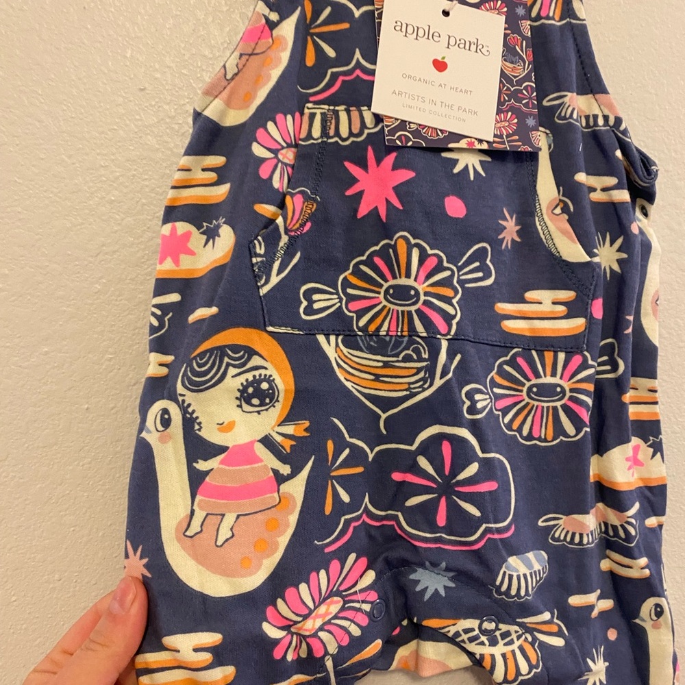 Apple Park Organic Cotton Overalls - Picture 3 of 4